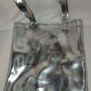 Beyoncé Renaissance World Tour Silver Tote Bag